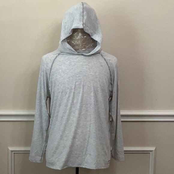 XGO UPF 39+ SUN HOODIE - Heather Grey - Picture 1 of 8